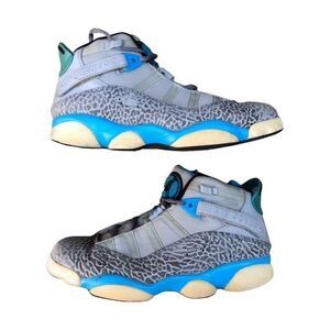 Rare 2013 Air Jordan 6 Rings Powder Blue Elephant Size 9